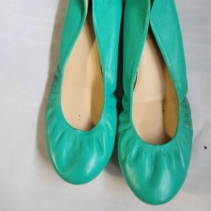 J.crew leather flats.